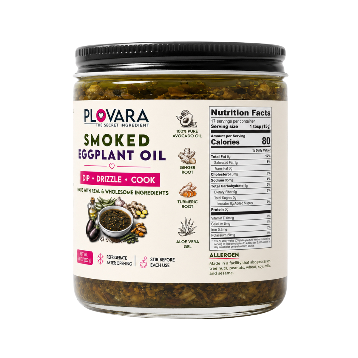 Smoked Eggplant Oil