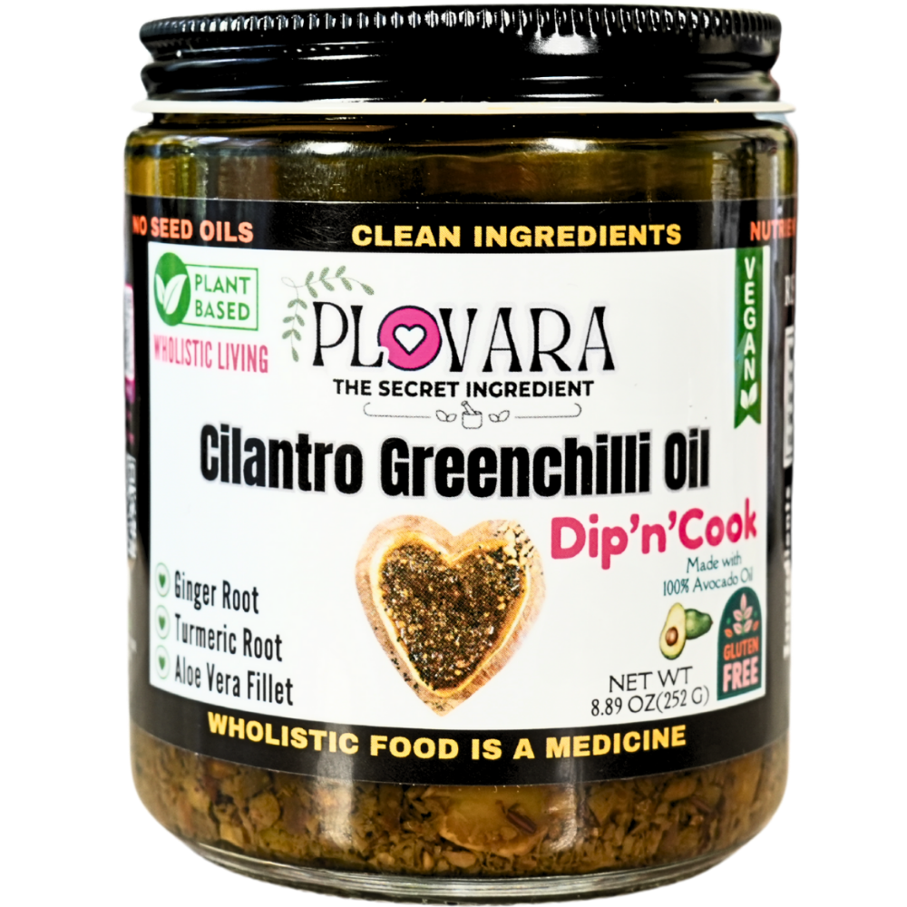 Cilantro GreenChilli Oil
