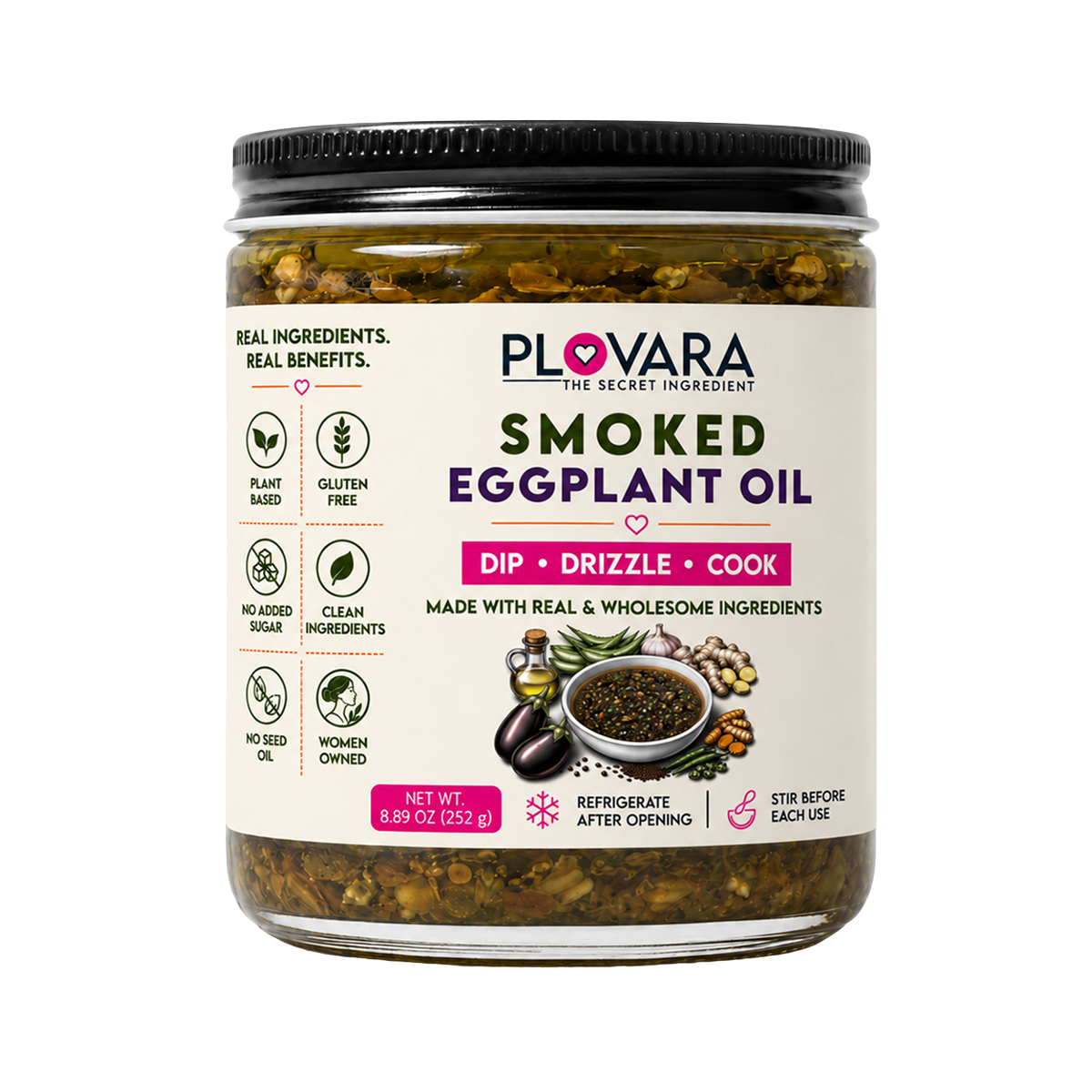 Smoked Eggplant Oil
