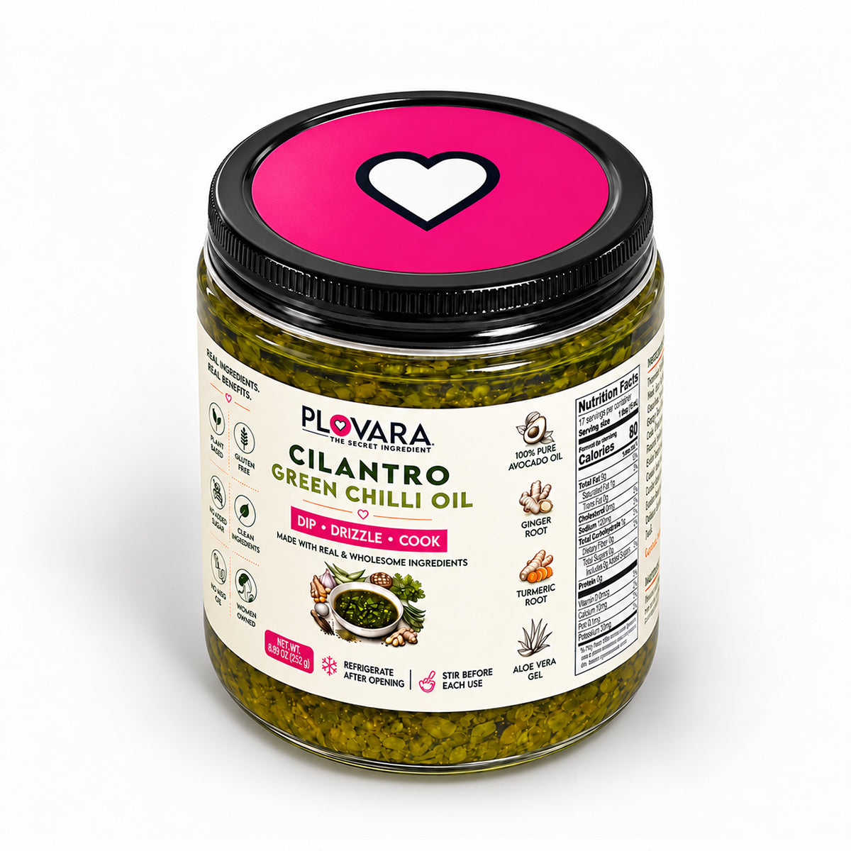 Cilantro GreenChilli Oil