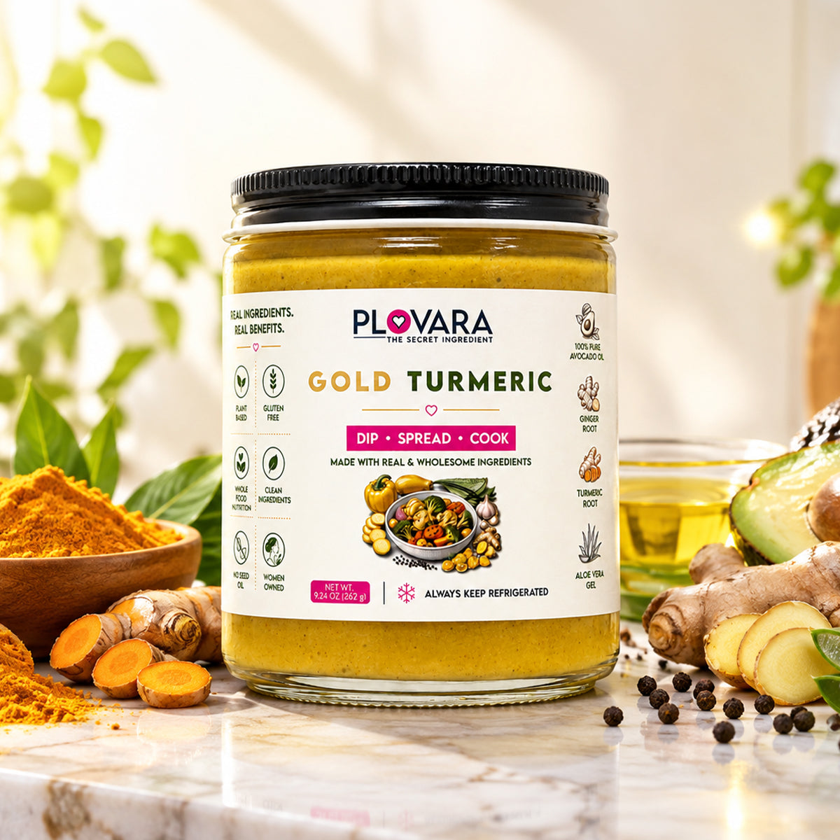 Gold Turmeric Dip